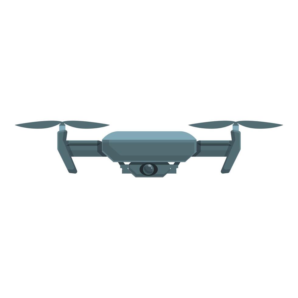 Children drone icon cartoon vector. Aerial camera vector