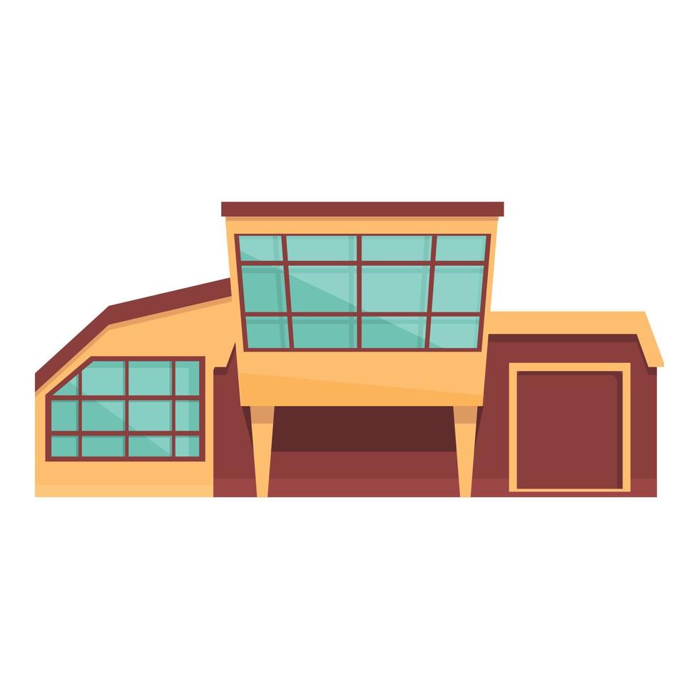 Different villa icon cartoon vector. Modern building vector