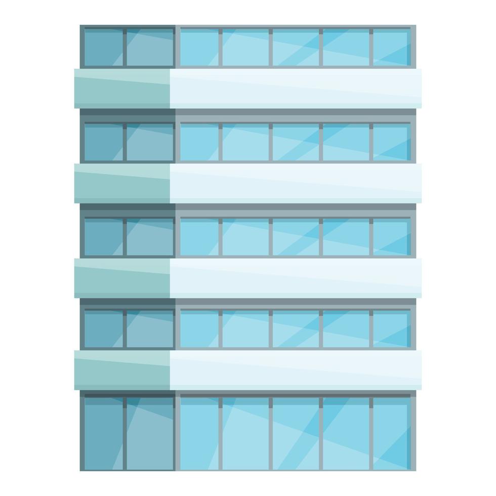 Construction multistory icon cartoon vector. Building apartment vector