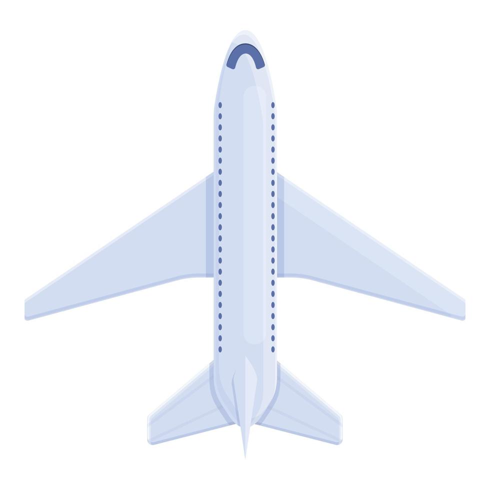 Passenger airline icon, cartoon style vector