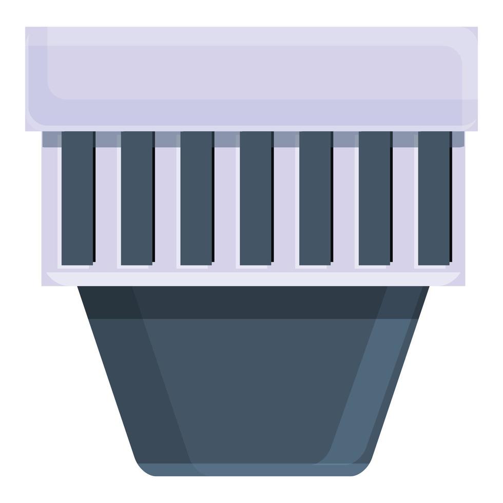 New pool filter icon, cartoon style vector