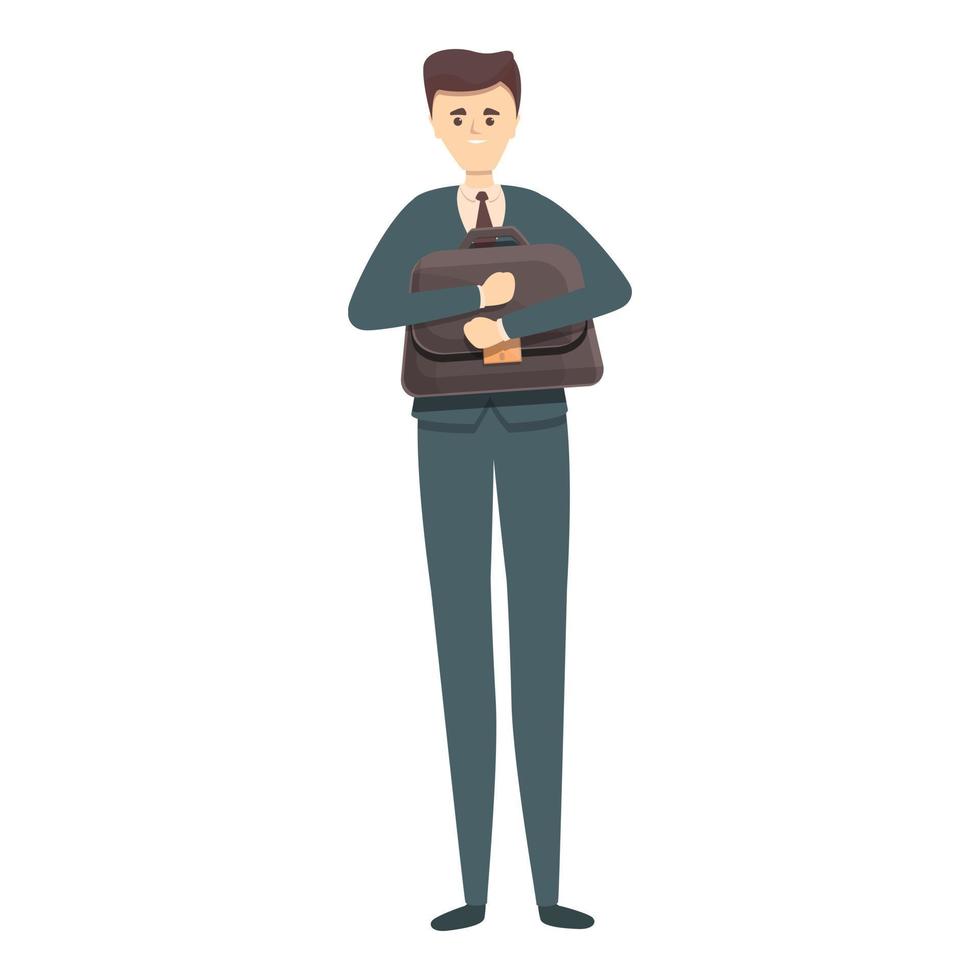 Work office position icon cartoon vector. Computer desk vector