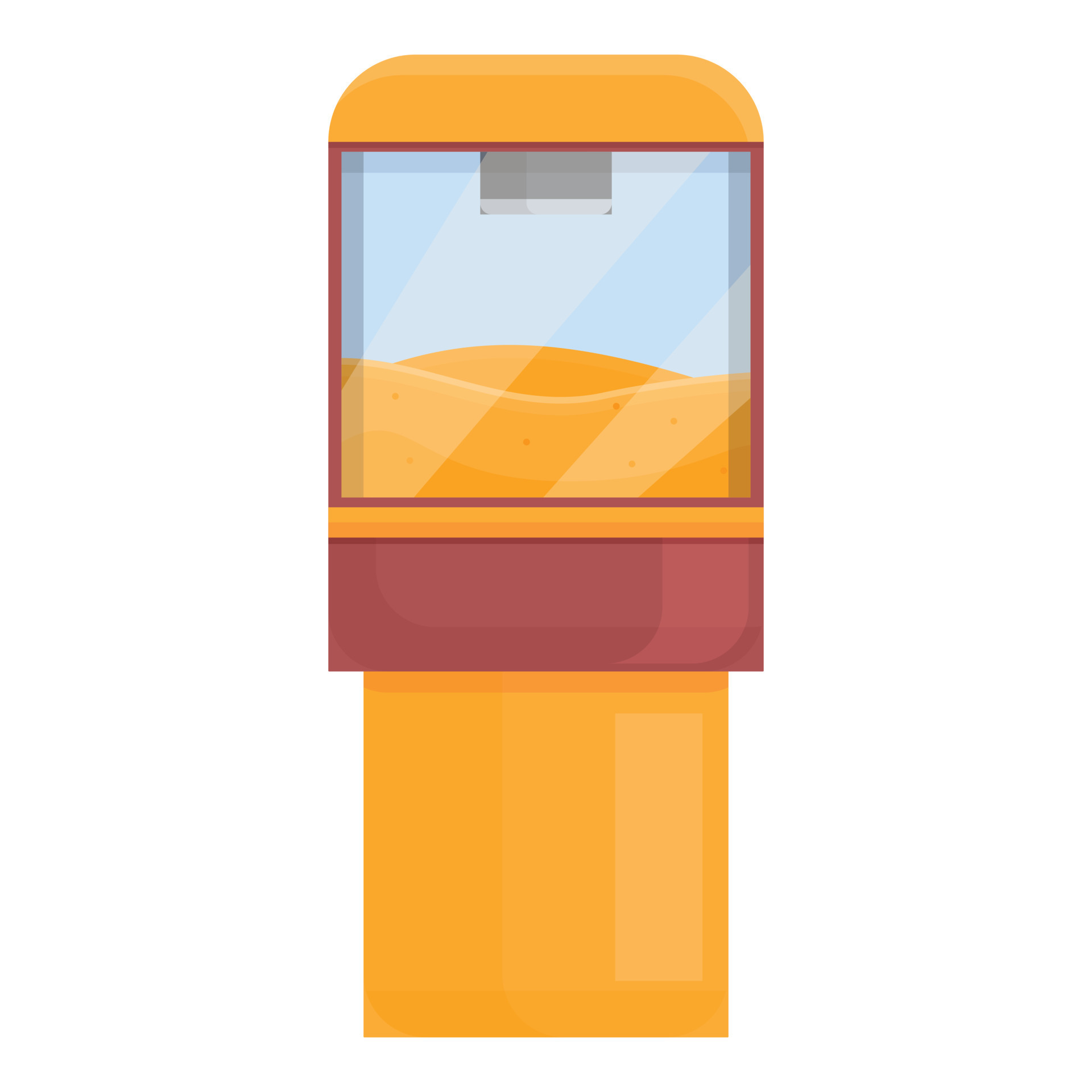 Popcorn stand icon, cartoon style 14349925 Vector Art at Vecteezy