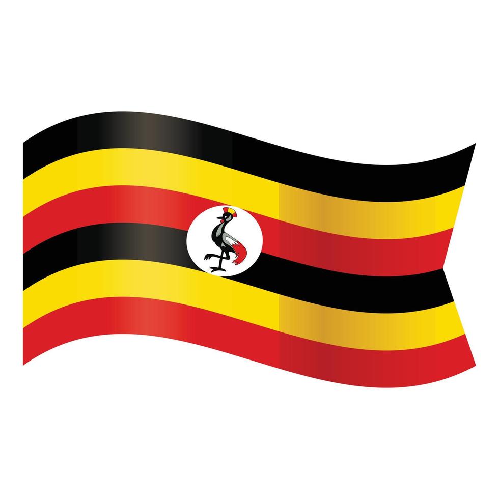 Election uganda icon cartoon vector. National heroes vector