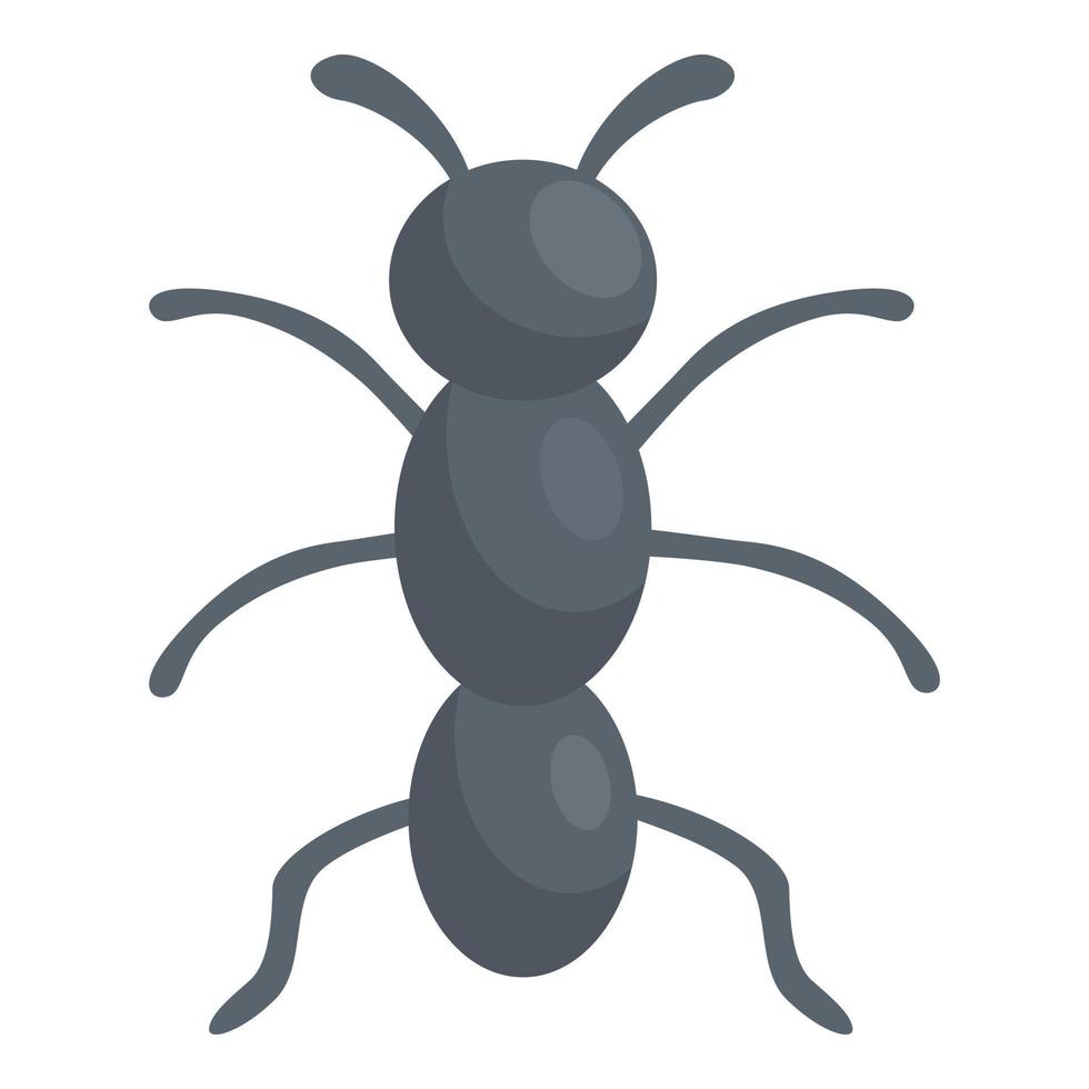 vector de dibujos animados de icono de hormiga. lindo personaje