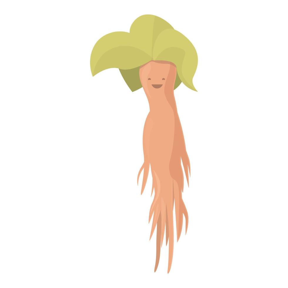 Mandragora icon cartoon vector. Alchemy mandrake vector