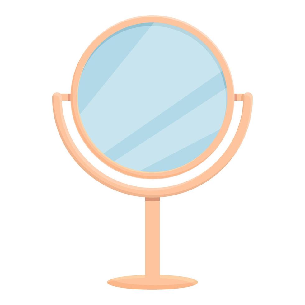 Room mirror icon cartoon vector. Hand frame vector