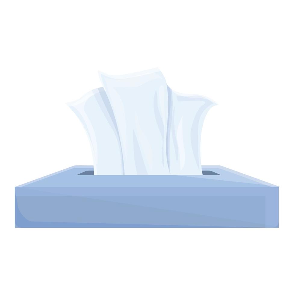Tissue paper icon, cartoon style vector