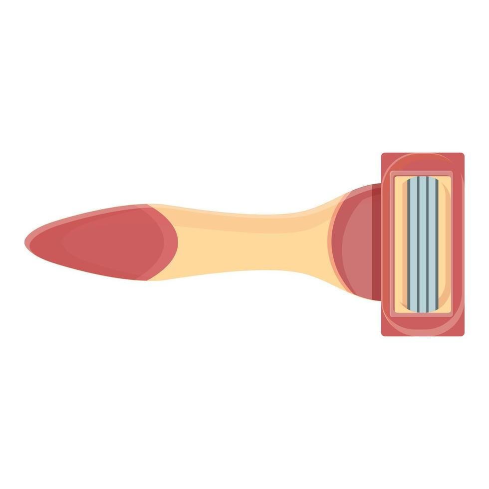 Care razor icon cartoon vector. Aromatic wax vector