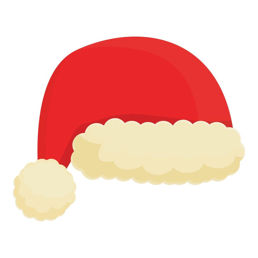 Costume hat icon cartoon vector. Santa hat vector