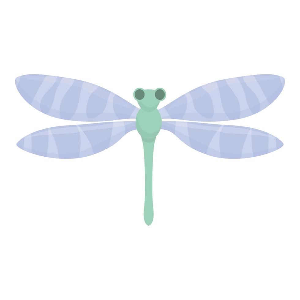 Nature dragonfly icon cartoon vector. Wing insect vector