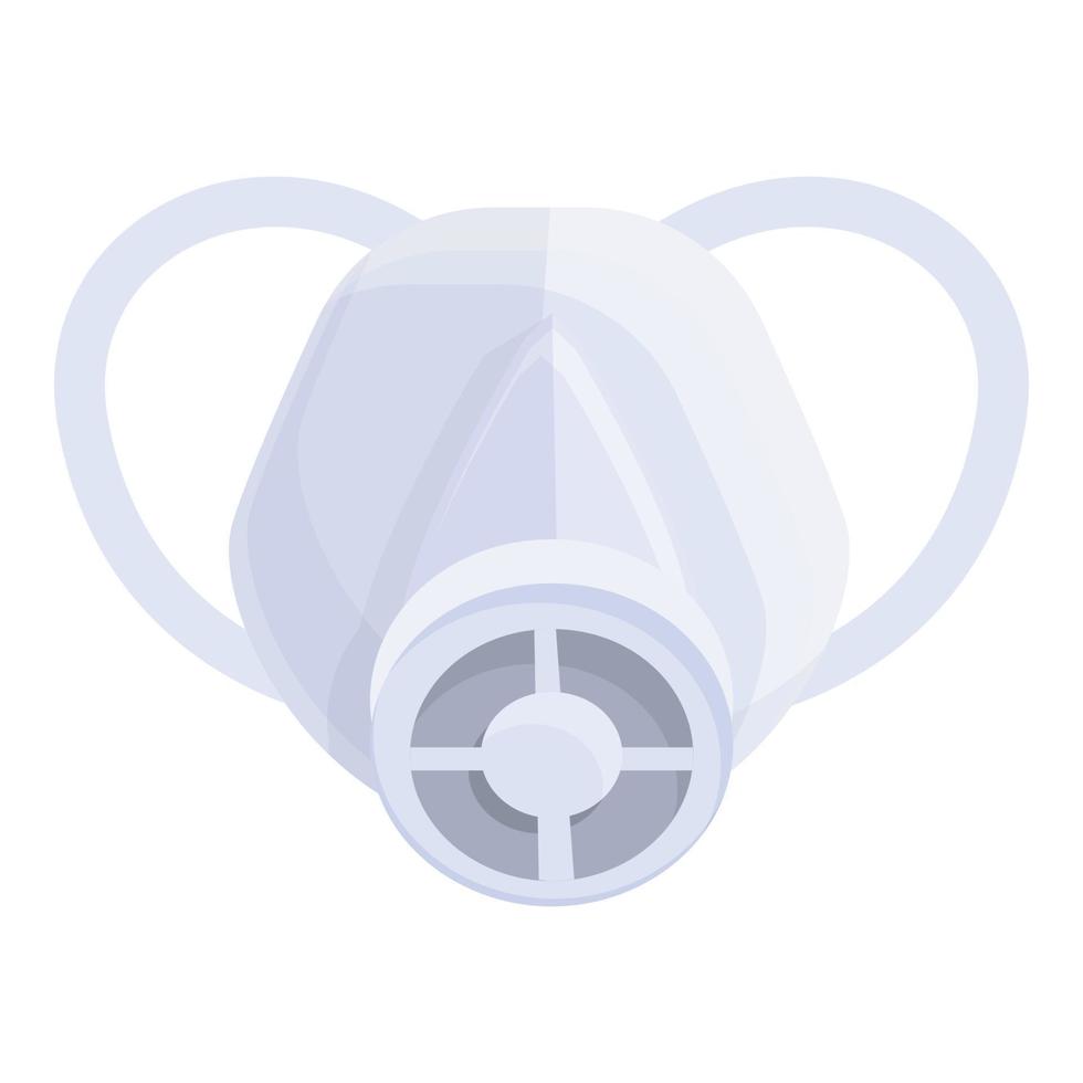 Safety gas mask icon cartoon vector. Medical virus vector