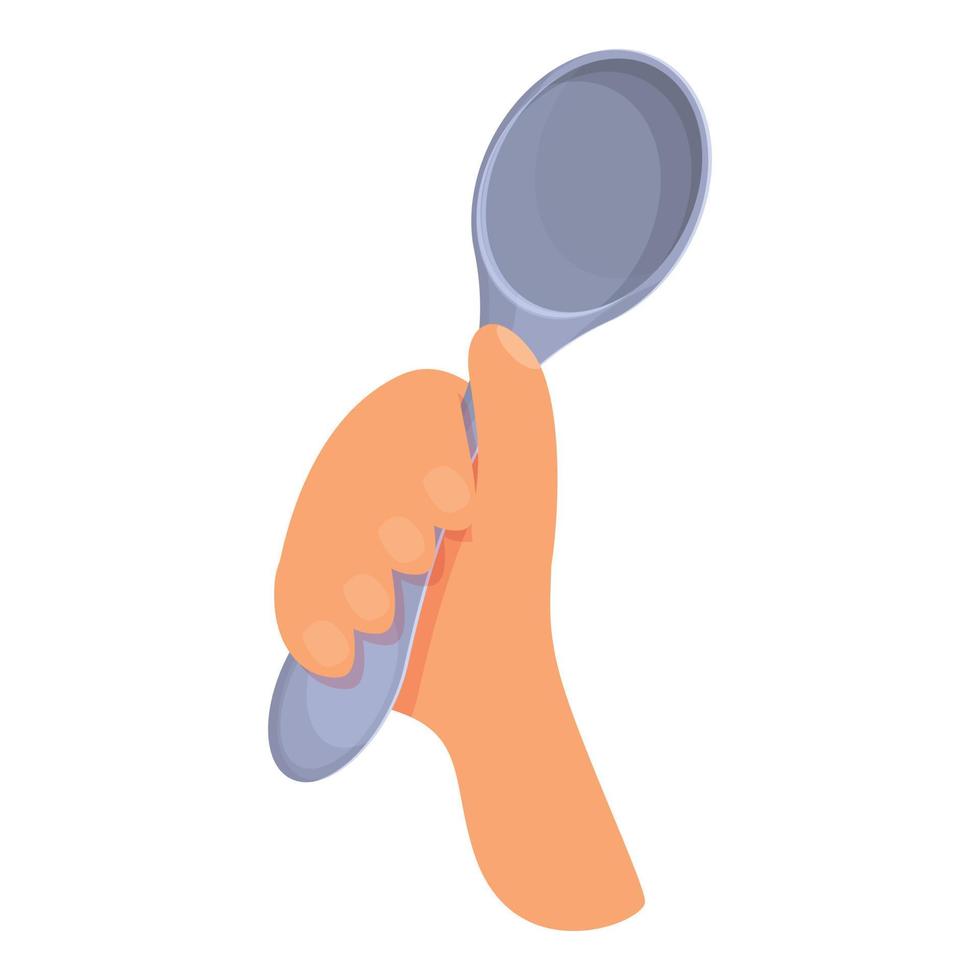 icono de herramienta de cocina, estilo de dibujos animados vector