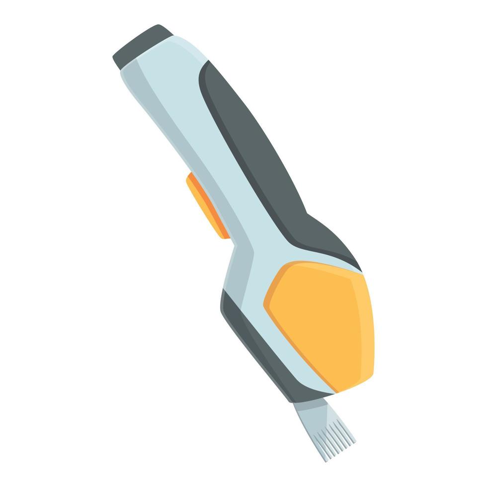 Head trimmer icon cartoon vector. Electric machine vector