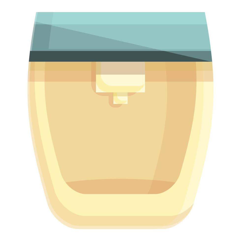 Juice machine icon, cartoon style vector