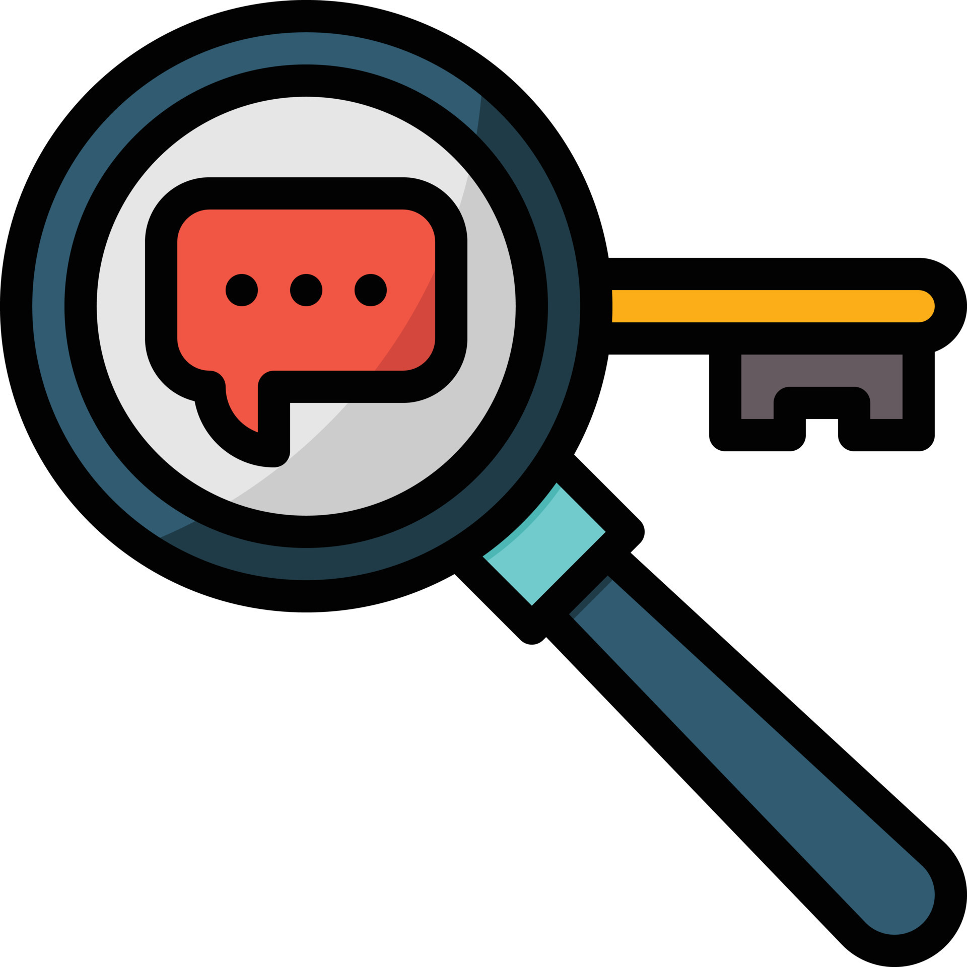 keyword search key result seo filled outline icon 14352557 Vector Art