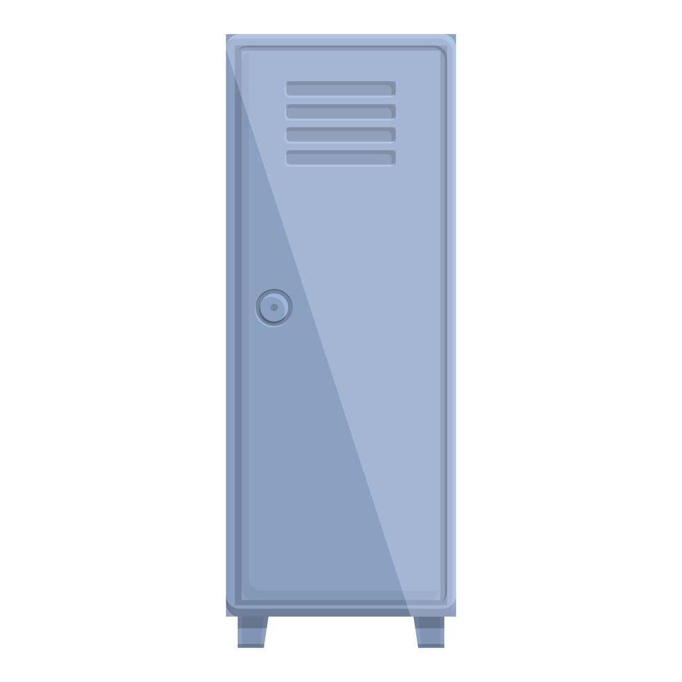 Deposit room key icon, cartoon style vector