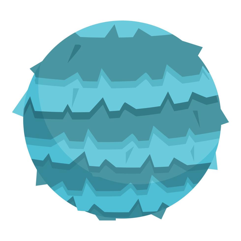 Pinata ball icon cartoon vector. Mexican party vector