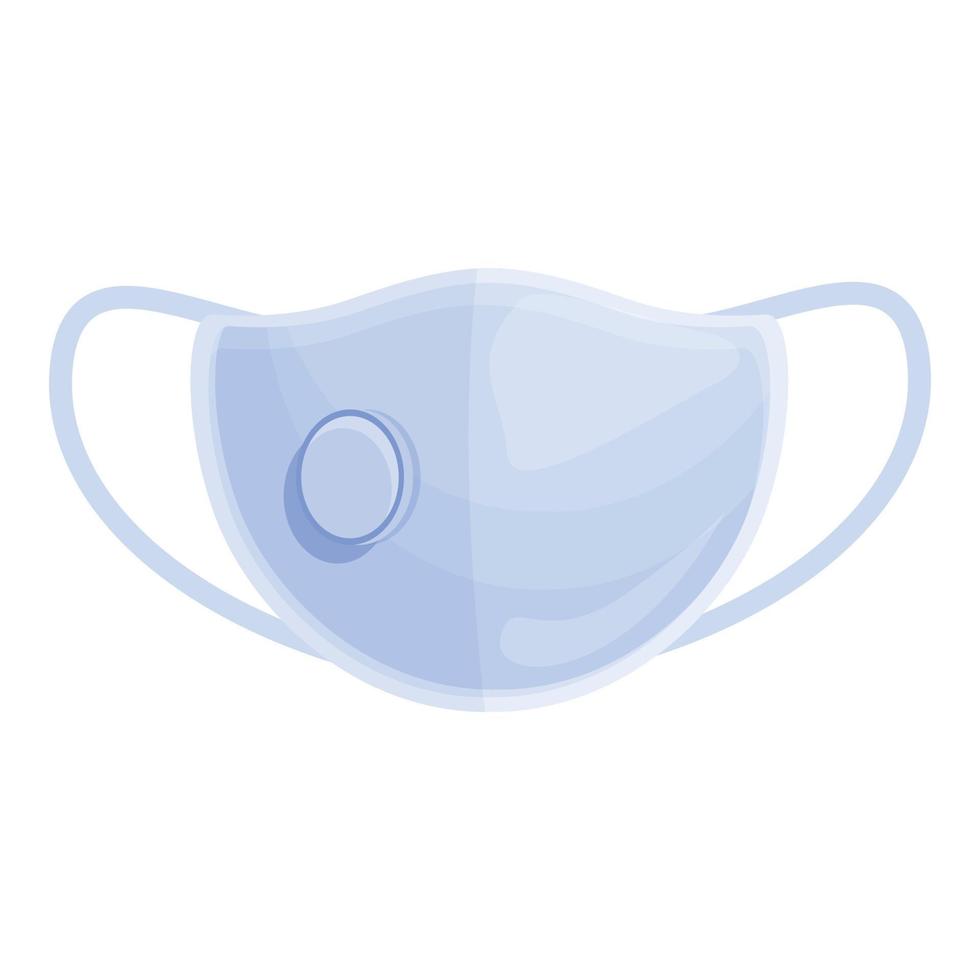 Respiratory mask icon cartoon vector. Medical face vector
