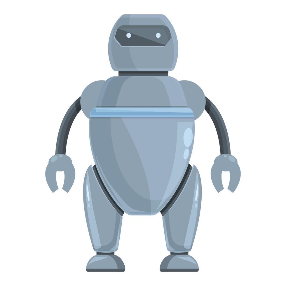 vector de dibujos animados de icono de robot de tecnología. lindo androide