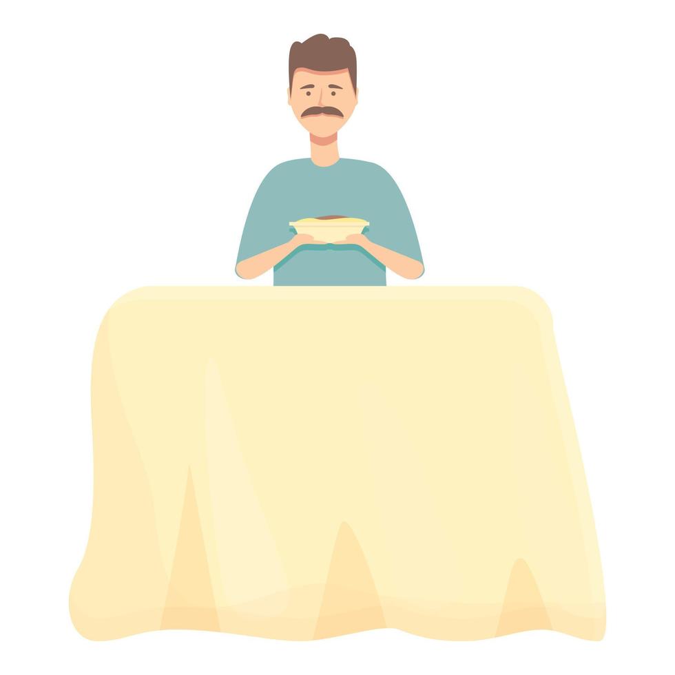 Food critic review icon cartoon vector. Drink certificate vector