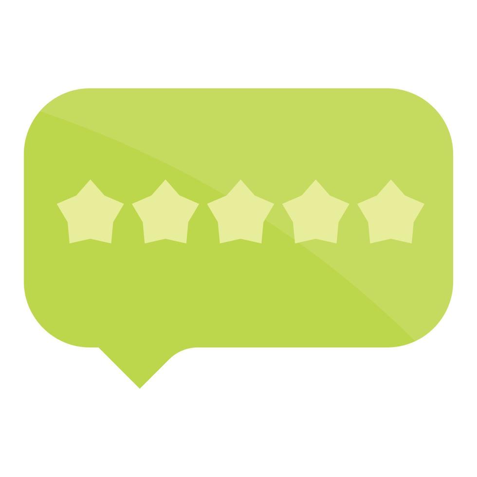 Feedback message icon cartoon vector. Client opinion vector