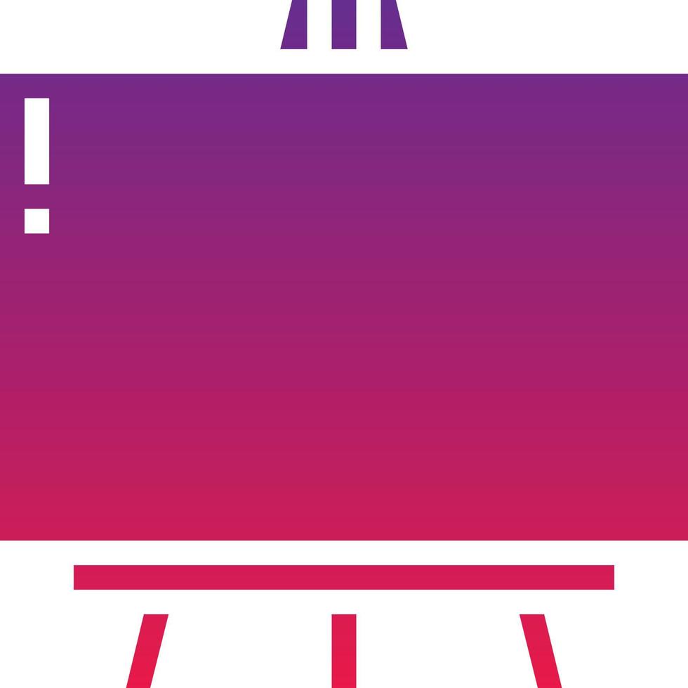 canvas draw paint creative solid gradient icon 14354934 Vector Art at