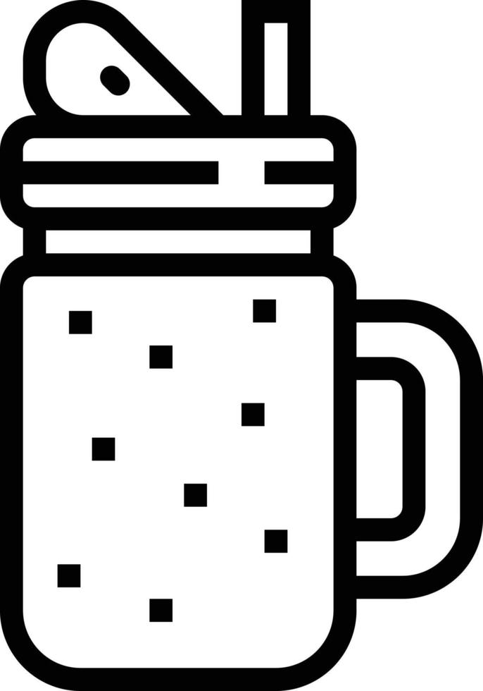 smoothies diet nutrition fruit apple - outline icon vector