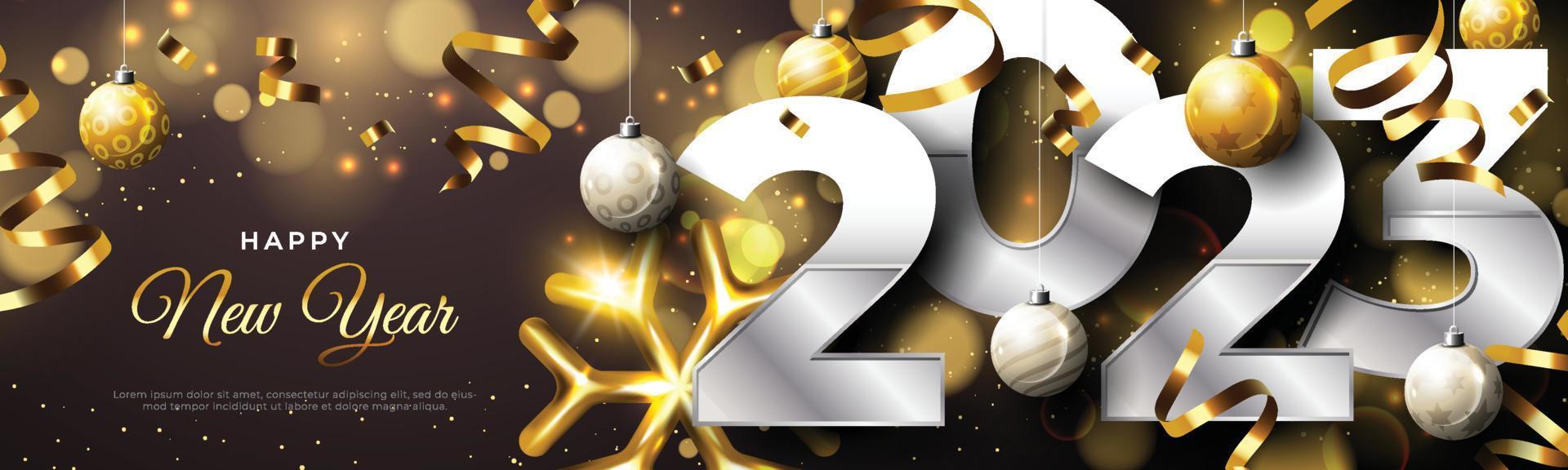 Happy New Year 2023 vector