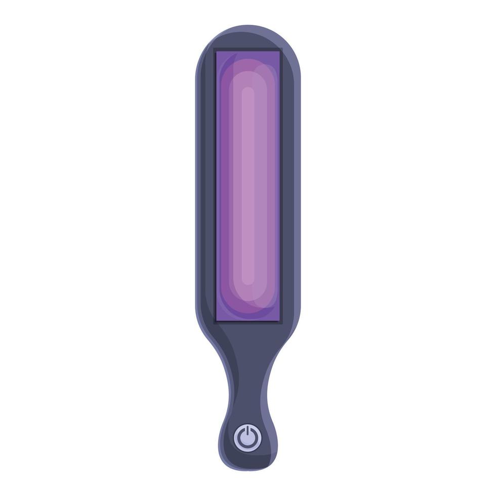 Stick uv lamp icon, cartoon style vector