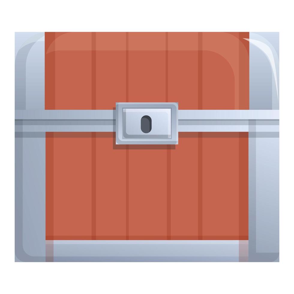 Dower chest gameplay icon cartoon vector. Game casino vector