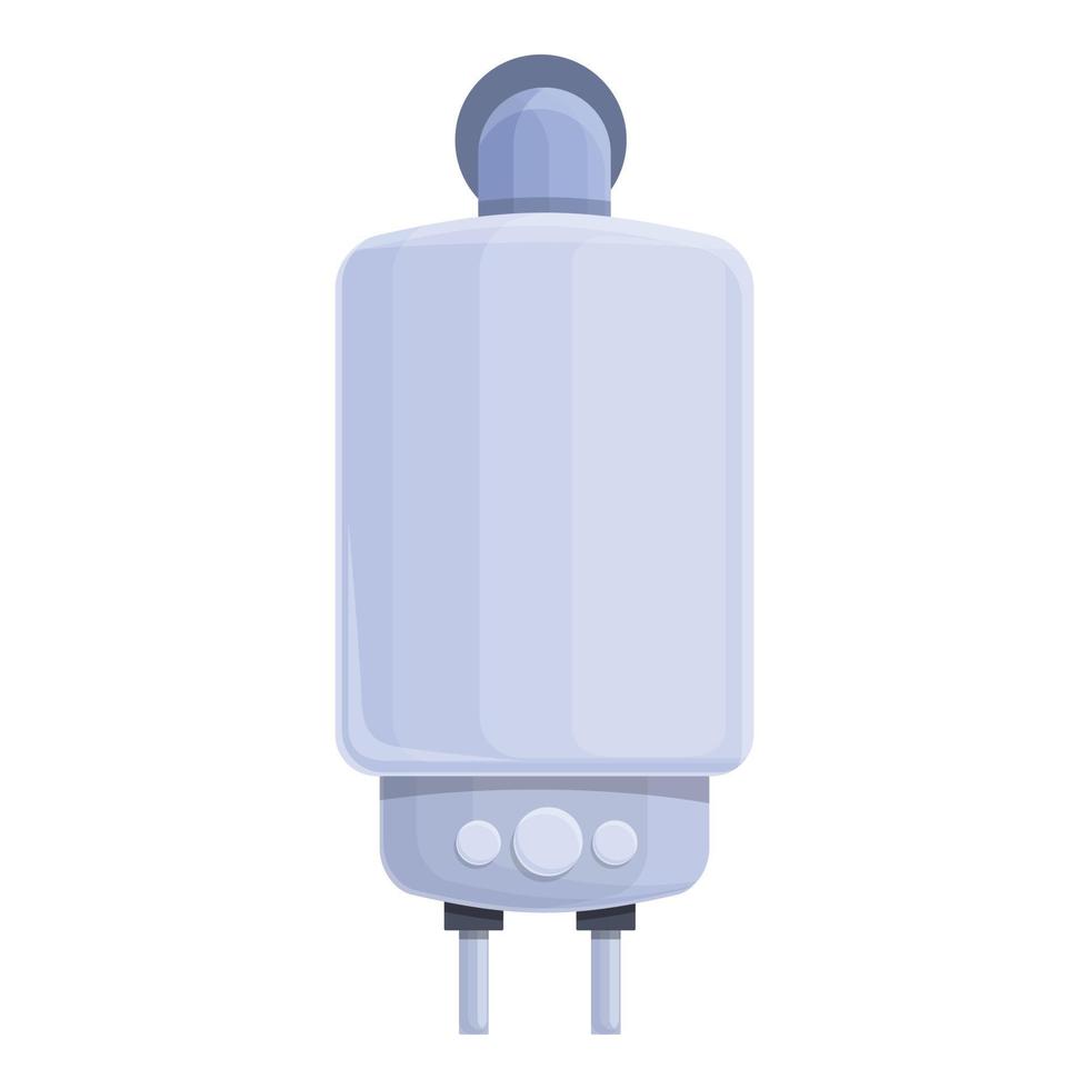 Appliance gas boiler icon cartoon vector. Heat water vector