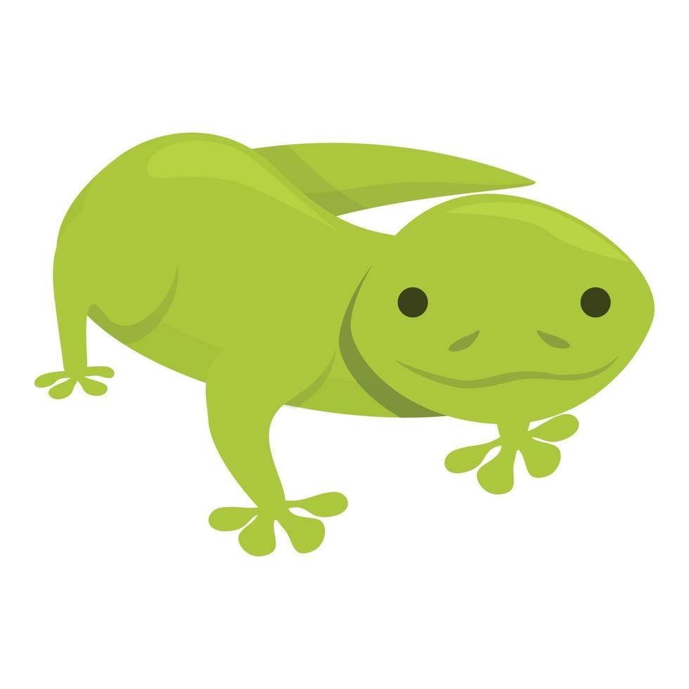 vector de dibujos animados de icono de reptil animal. lagarto gecko