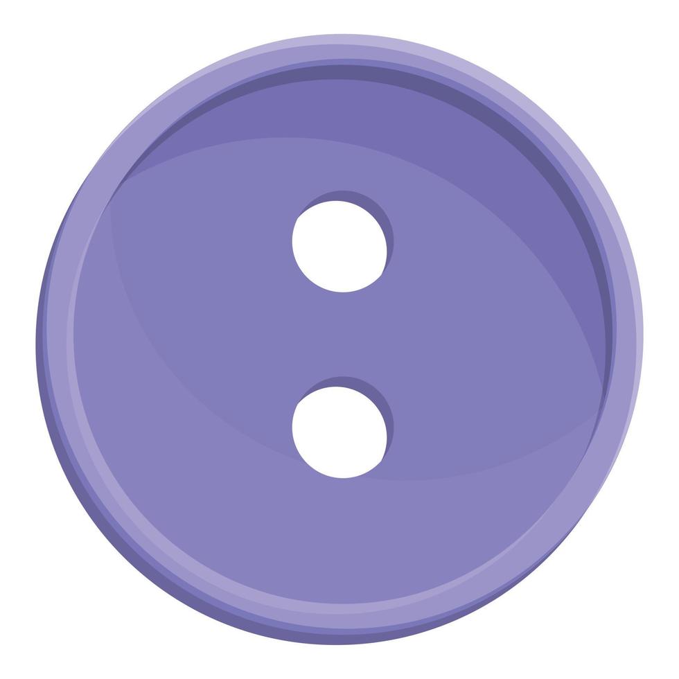 Atelier button icon, cartoon style vector