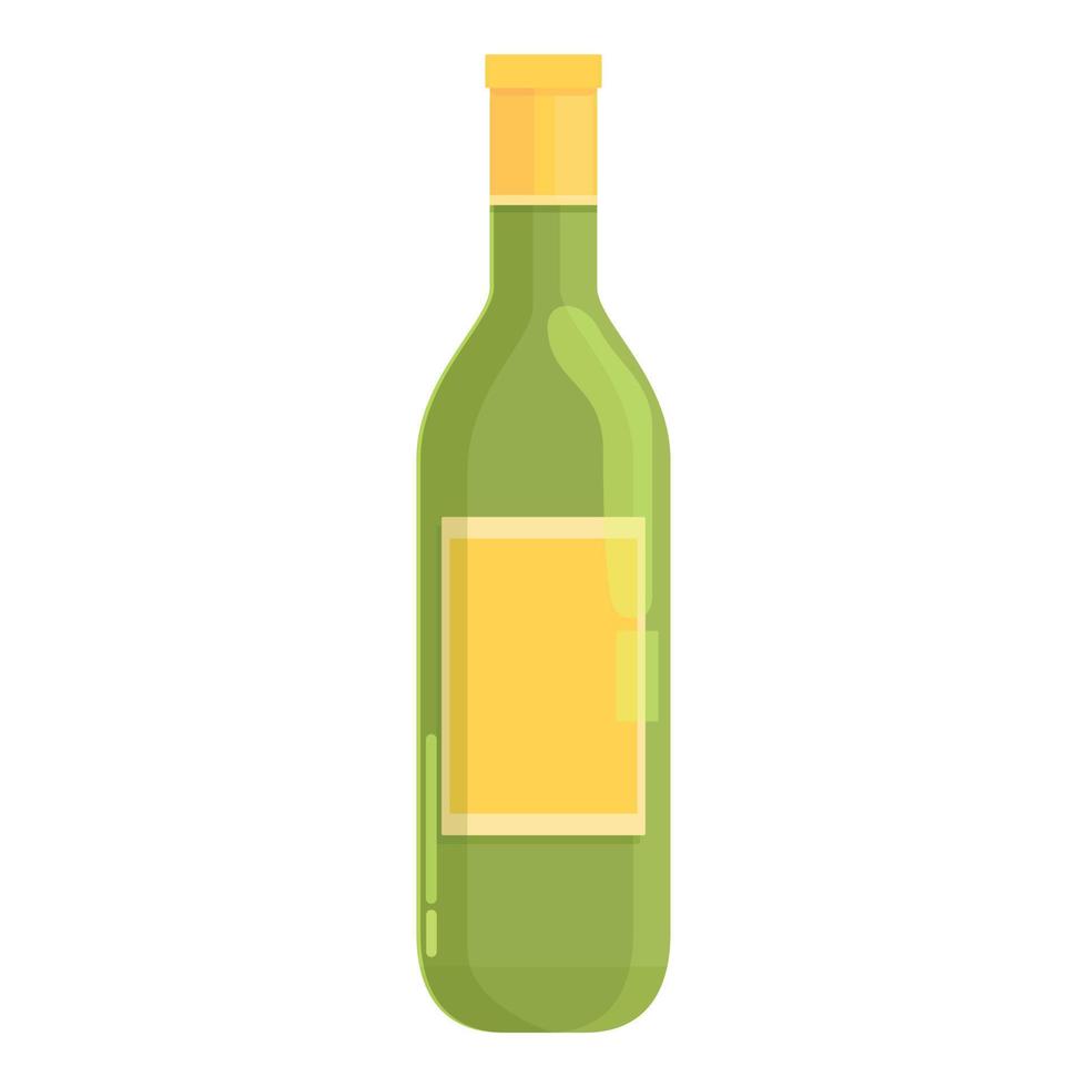 vector de dibujos animados de icono de botella de vino argentino. viajes america