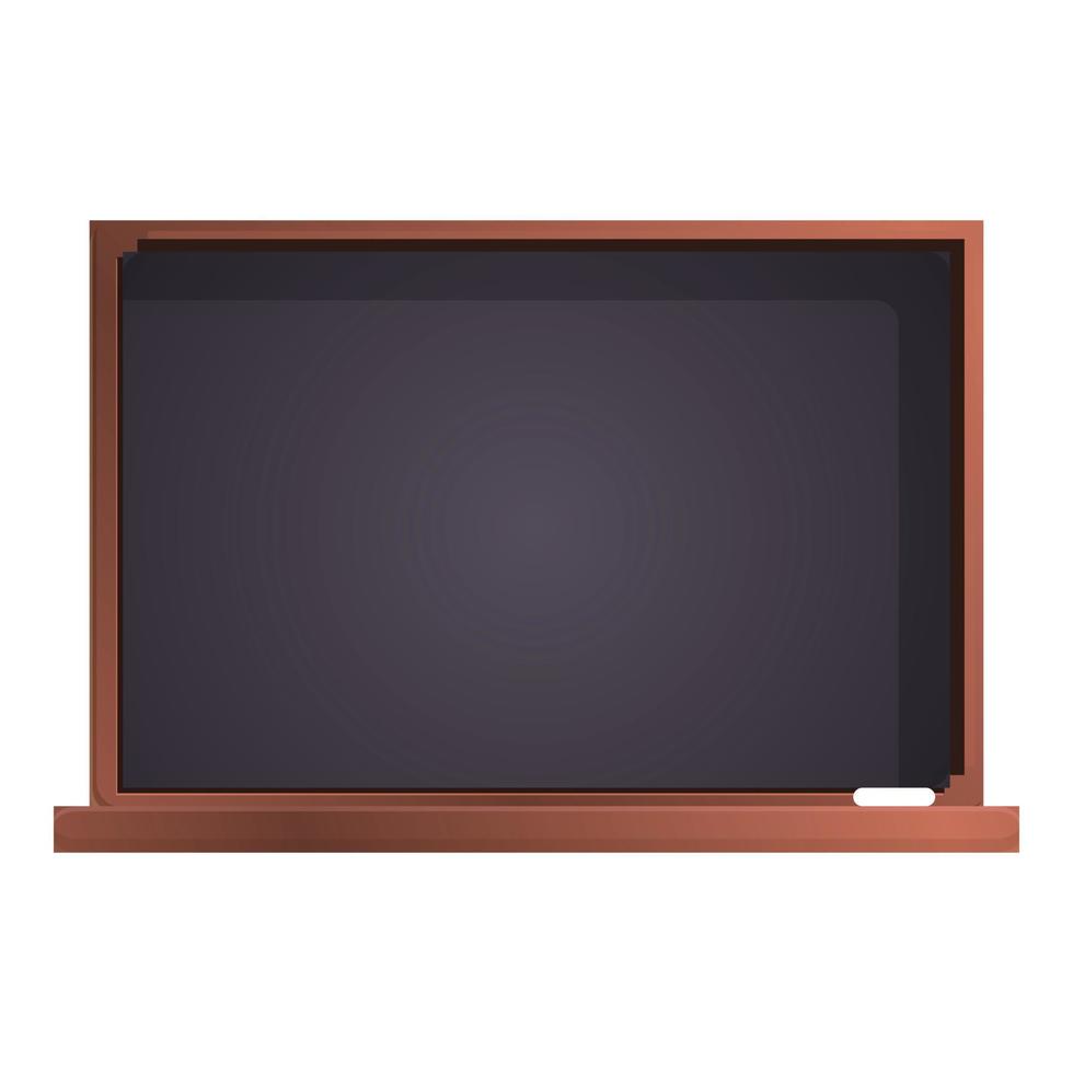 Study chalkboard icon, cartoon style vector