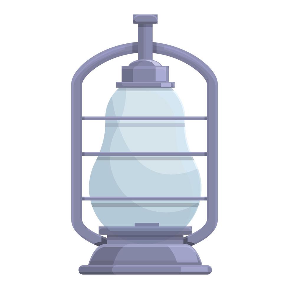 Gas lantern icon, cartoon and flat style vector