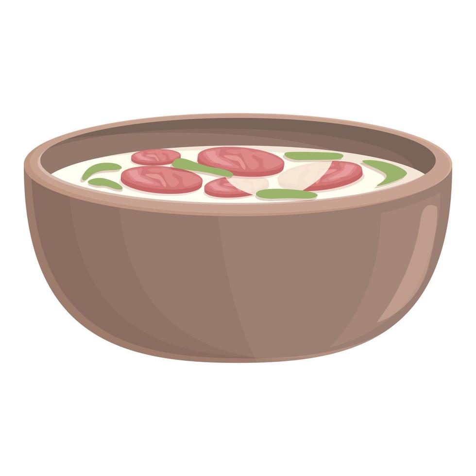 vector de dibujos animados de icono de cocina portuguesa. comida portuguesa
