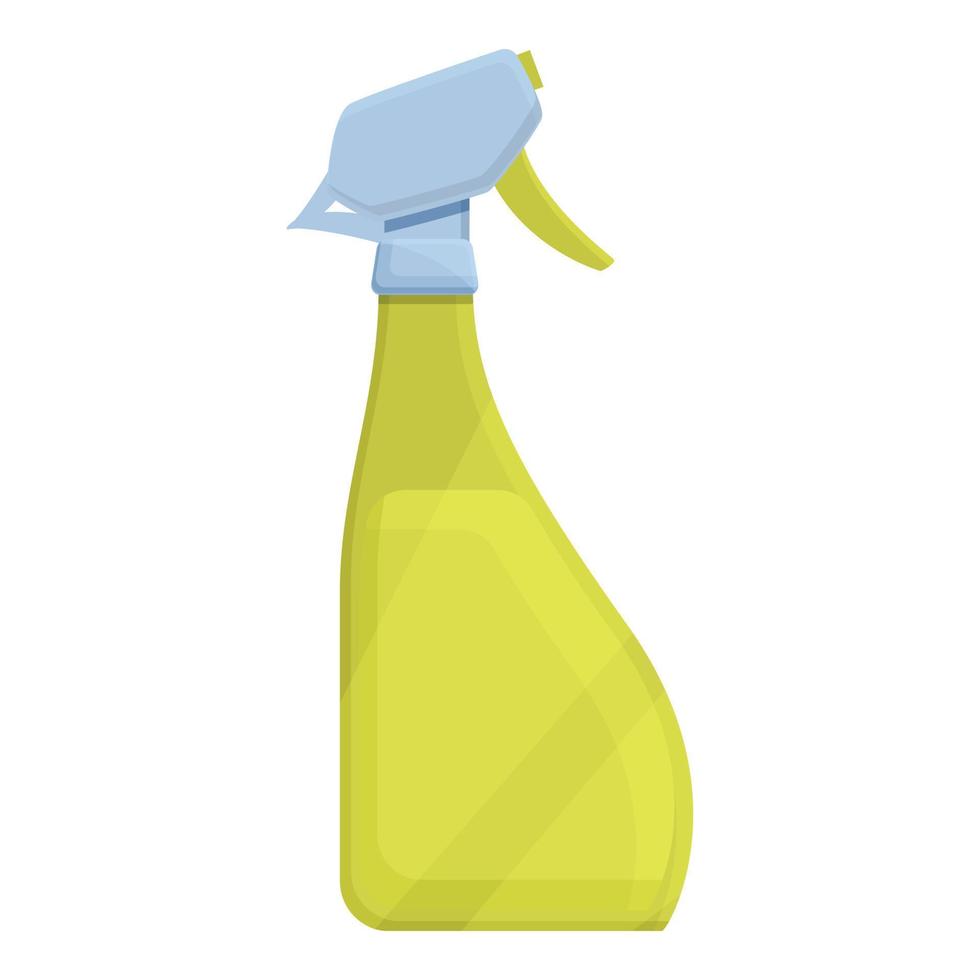 Insect repellent spray icon, cartoon style vector