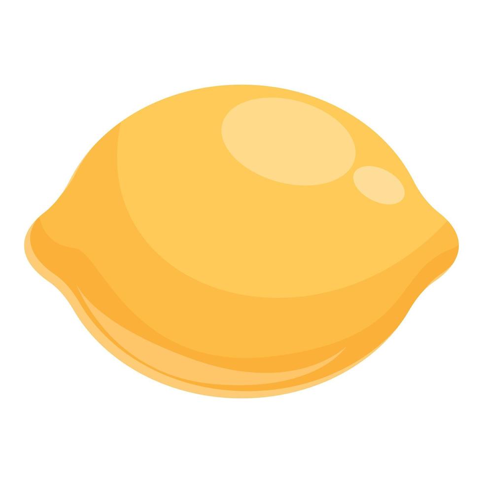 Lemon zinc icon cartoon vector. Food mineral vector