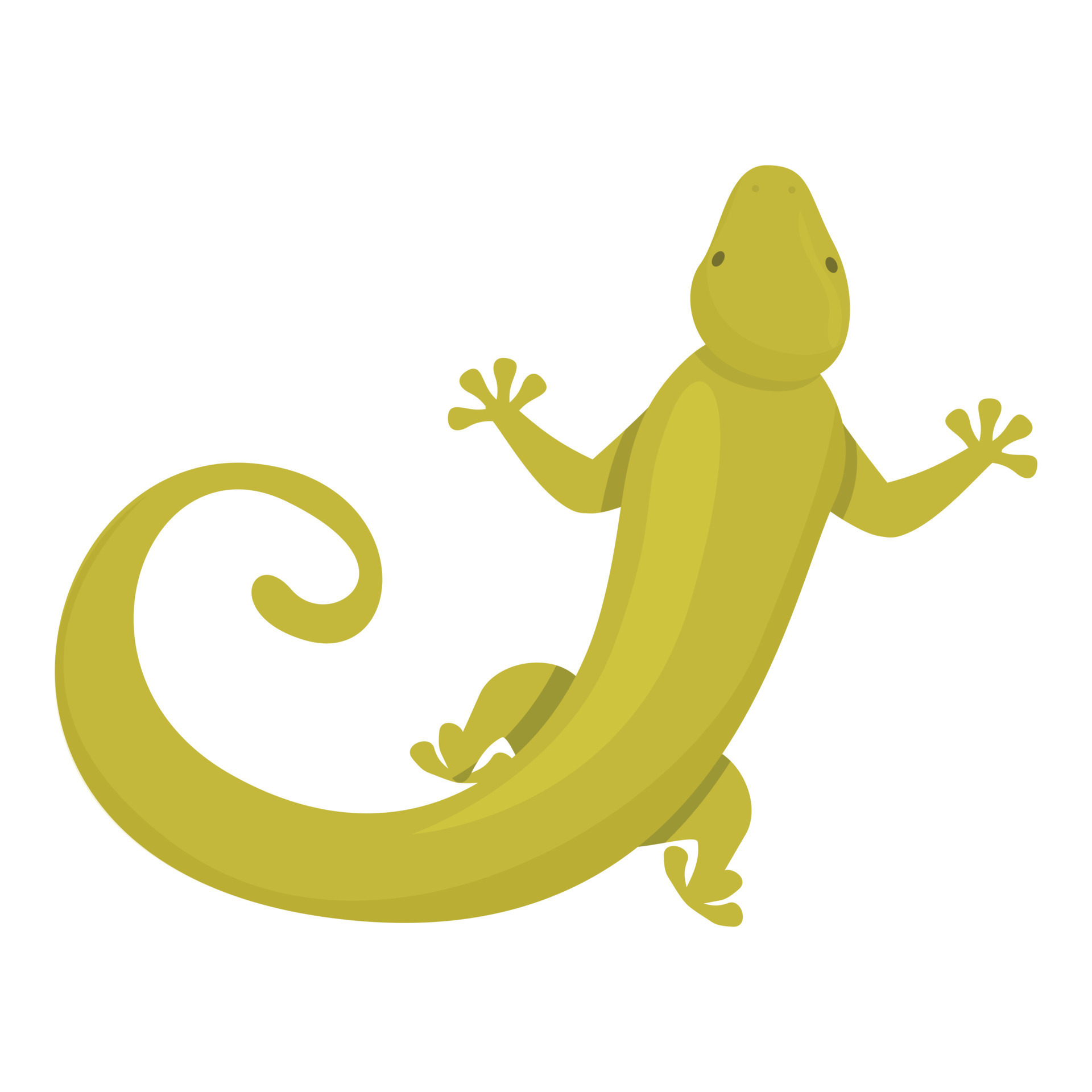 Tribal reptile icon cartoon vector. Gecko lizard 14359986 Vector Art at  Vecteezy