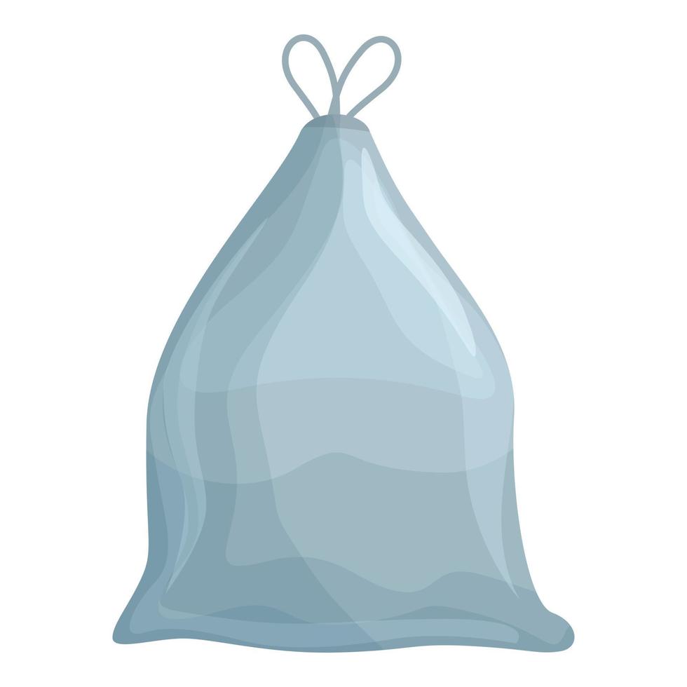 Kitchen pack icon cartoon vector. Trash bag vector