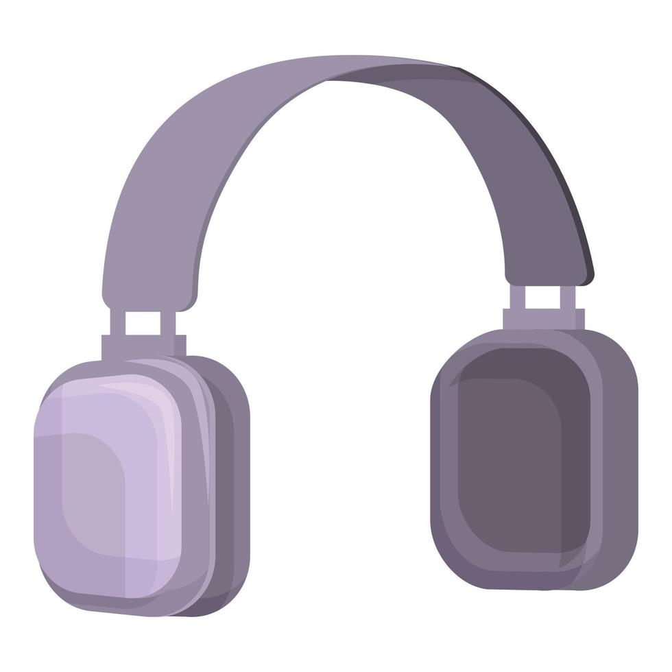 Vlogger headphones icon cartoon vector. Video stream vector