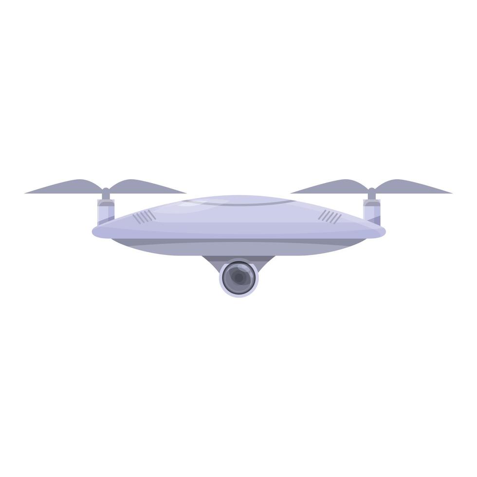 Copter drone icon cartoon vector. Aerial camera vector