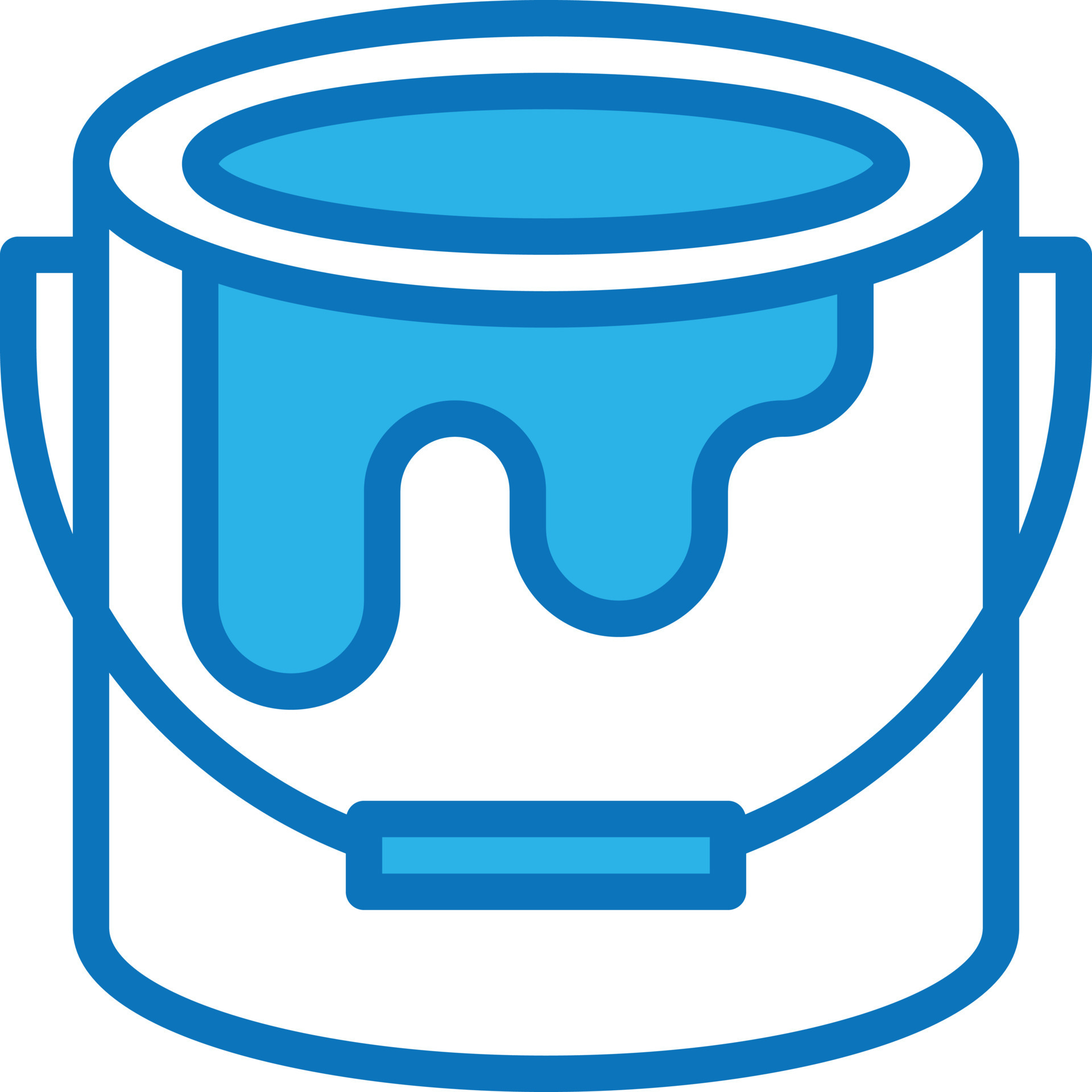 paint bucket color creative blue icon 14360569 Vector Art at Vecteezy