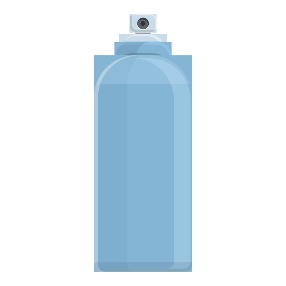 Container air freshener icon, cartoon style vector