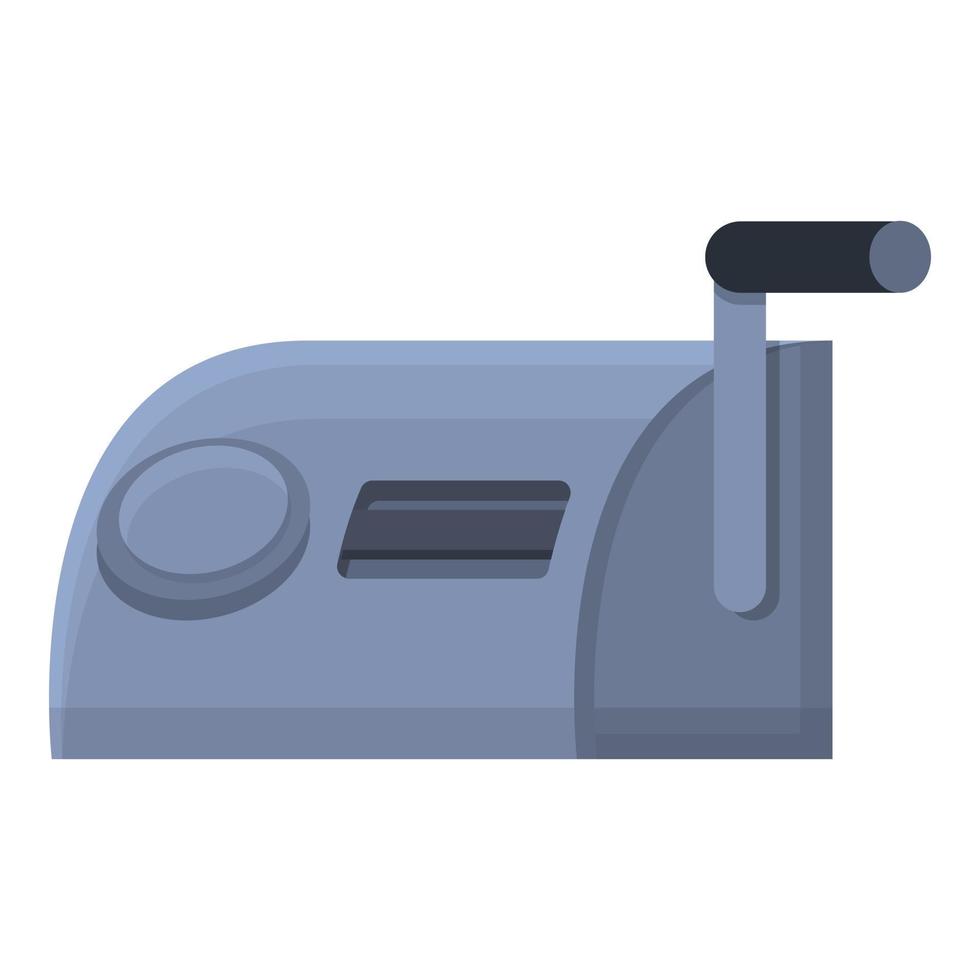 Tool cipher icon, cartoon style vector