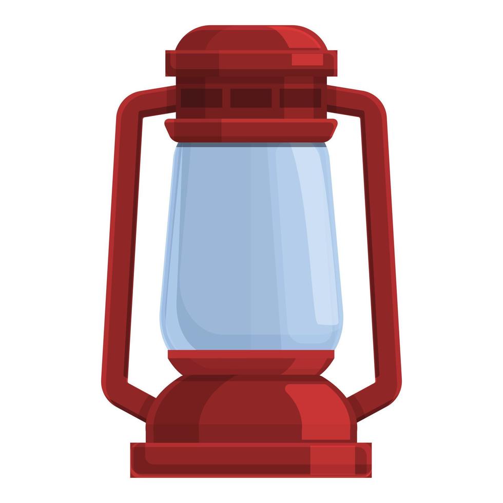 Kerosene light icon, cartoon and flat style vector