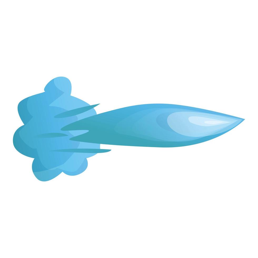 Shotgun flash icon cartoon vector. Shot effect vector