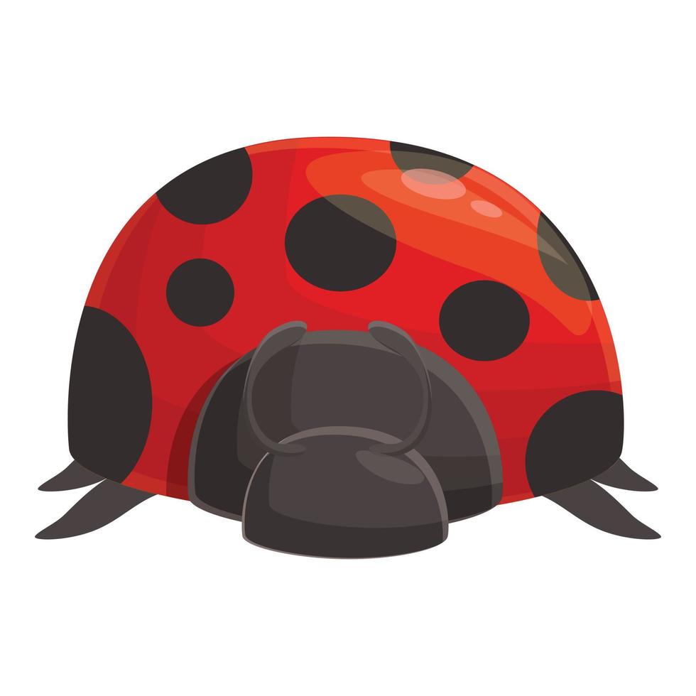 Ladybird beetle icon cartoon vector. Garden ladybug vector